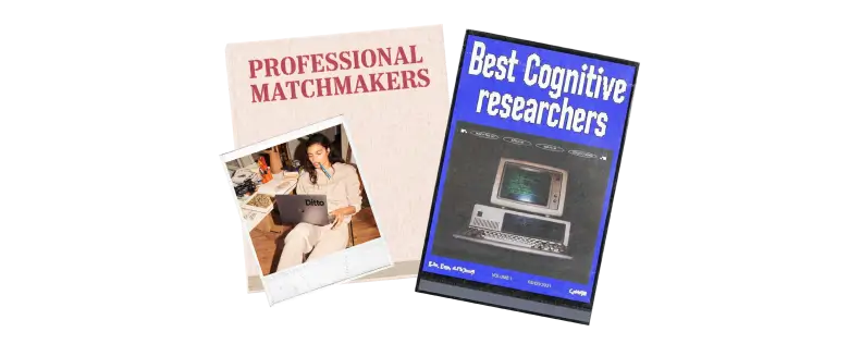 Professional matchmakers and cognitive researchers